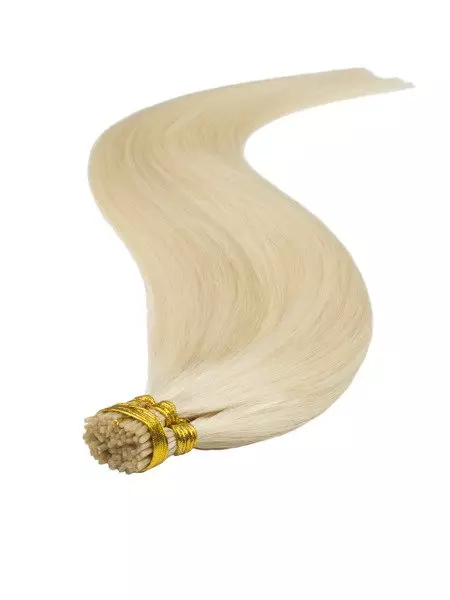 Włosy naturalne doczepiane na ringi 60cm 0,8g - kolor #60