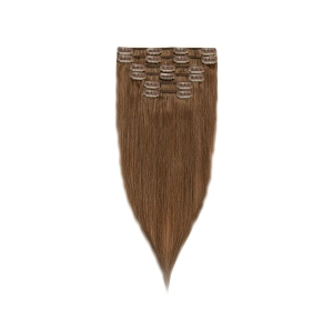 Włosy naturalne doczepiane Clip In 50cm 70 gram - kolor #8
