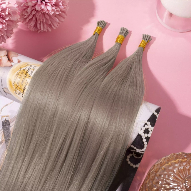 Włosy naturalne doczepiane Seria MAGIC Ringi 50cm 0,8g 20szt - Kolor #18