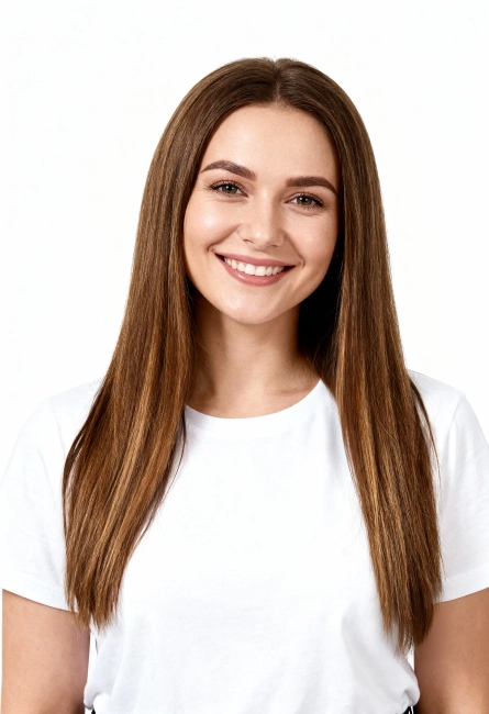 Włosy naturalne doczepiane Clip In 60cm 60 gram - kolor #4/12 Baleyage