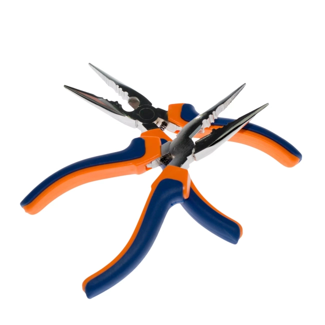 Cążki do zaciskania tulejek proste Pro