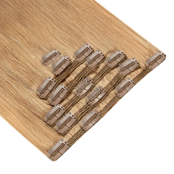 Włosy naturalne doczepiane Clip In 50cm 140 gram - kolor #27
