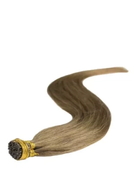 Włosy naturalne doczepiane na ringi 50cm 0,5g - kolor #12