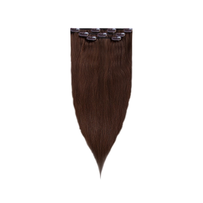 Włosy naturalne doczepiane Clip In 50cm 60 gram - kolor #4