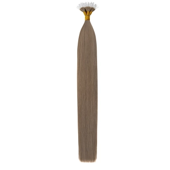 Włosy naturalne doczepiane Seria MAGIC Nanoringi Light 50cm 0,8g 20szt - Kolor #10