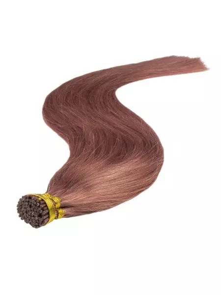 Włosy naturalne doczepiane na ringi 50cm 0,8g - kolor #33