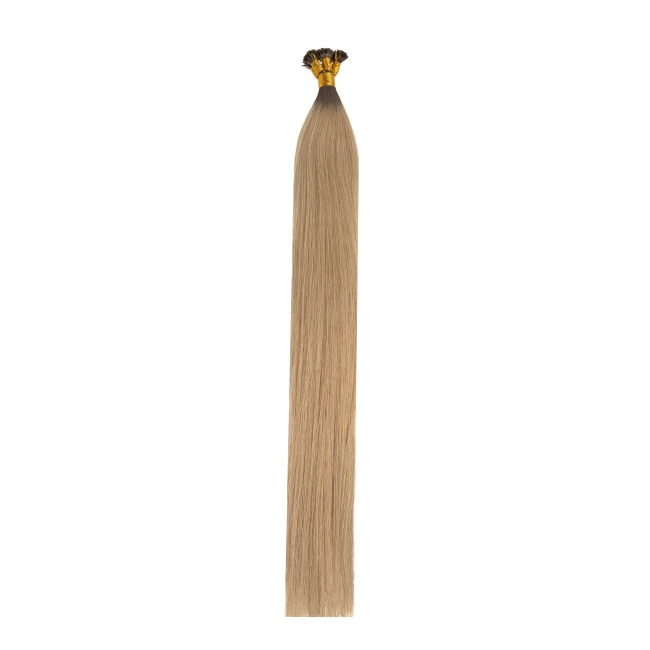 Włosy naturalne doczepiane Seria MAGIC Mini Bondes Flat 50cm 0,8g 20szt - Kolor Ombre #7/#12