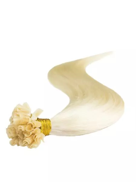 Włosy naturalne doczepiane na keratynę 50cm 0,8g 20 sztuk - kolor #60