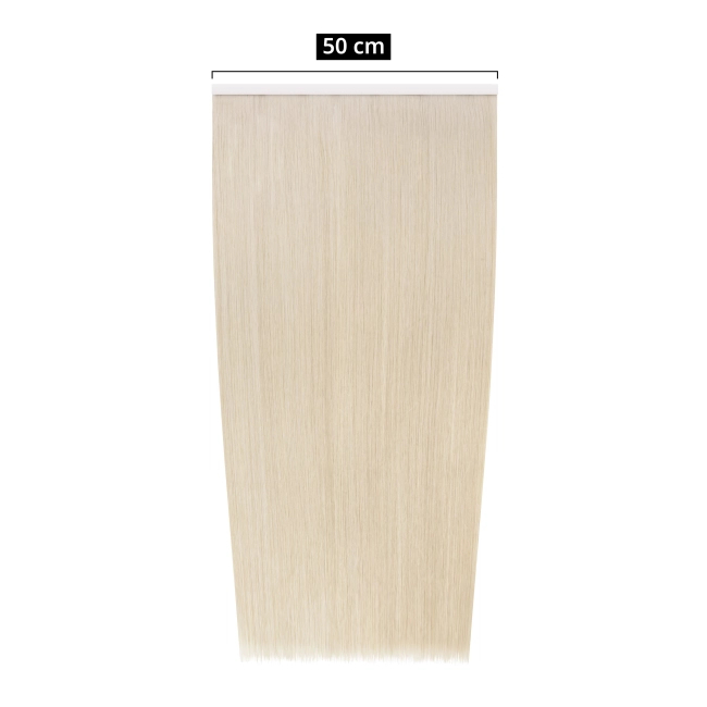 Włosy naturalne doczepiane Seria MAGIC Taśmy Bio Tape 40cm 70 gram - Kolor #1001