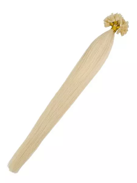 Włosy naturalne doczepiane na keratynę 50cm 0,5g 20 sztuk - kolor #60