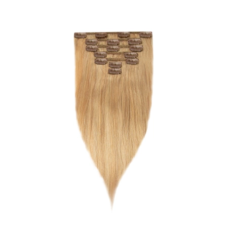 Włosy naturalne doczepiane Clip In 50cm 100 gram - kolor #18/22 Baleyage