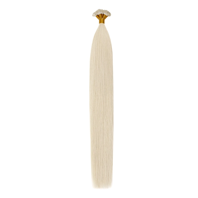 Włosy naturalne doczepiane Seria MAGIC Mini Bondes Flat 50cm 0,8g 20szt - Kolor #1001