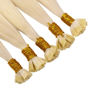 Włosy naturalne doczepiane Seria MAGIC Mini Bondes Flat 50cm 0,8g 20szt - Kolor #613