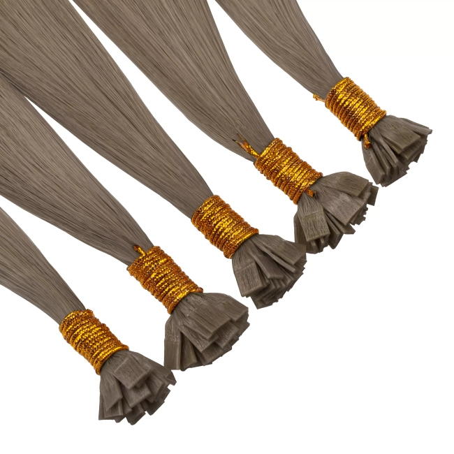 Włosy naturalne doczepiane Seria MAGIC Mini Bondes Flat 40cm 0,6g 20szt - Kolor #8