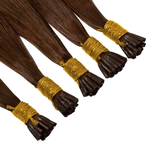 Włosy naturalne doczepiane Seria MAGIC Ringi 50cm 0,8g 20szt - Kolor #6