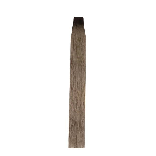 Włosy naturalne doczepiane Seria MAGIC Invisible Tape On 50cm - Kolor Ombre #1B/#8