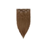 Włosy naturalne doczepiane Clip In 40cm 35 gram - kolor #8