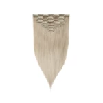 Włosy naturalne doczepiane Clip In 50cm 100 gram - kolor #Silver
