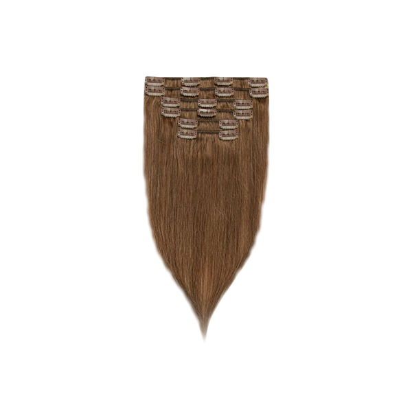 Włosy naturalne doczepiane Clip In 40cm 120 gram - kolor #8
