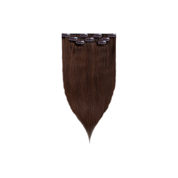 Włosy naturalne doczepiane Clip In 40cm 60 gram - kolor #4