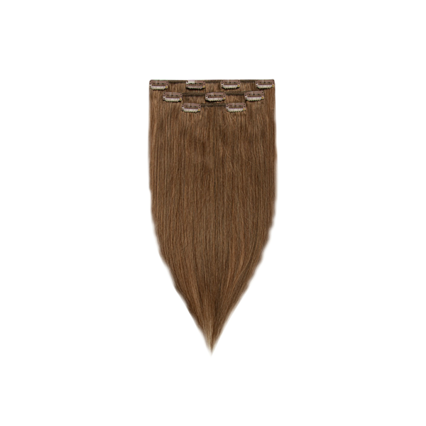 Włosy naturalne doczepiane Clip In 40cm 60 gram - kolor #8
