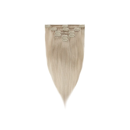 Włosy naturalne doczepiane Clip In 40cm 70 gram - kolor #Silver