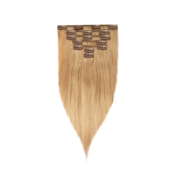 Włosy naturalne doczepiane Clip In 50cm 140 gram - kolor #18/22 Baleyage