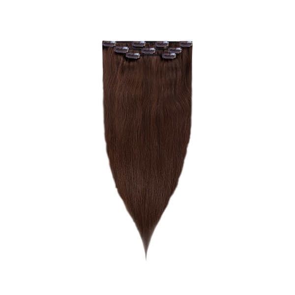 Włosy naturalne doczepiane Clip In 50cm 60 gram - kolor #4