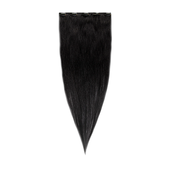 Włosy naturalne doczepiane Clip In 60cm 60 gram - kolor #1