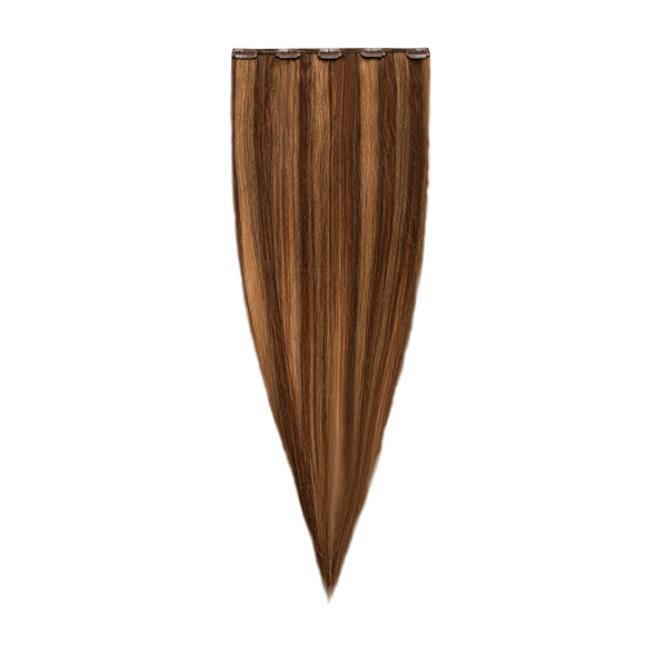 Włosy naturalne doczepiane Clip In 60cm 60 gram - kolor #4/12 Baleyage