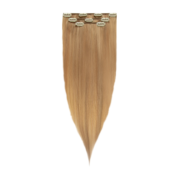Włosy naturalne doczepiane Clip In 60cm 70 gram - kolor #18/22 Baleyage