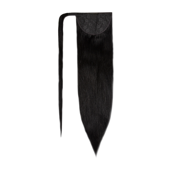 Włosy naturalne doczepiane Kucyk Kitka 40cm 65 gram - kolor #1