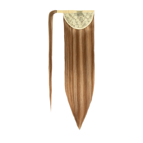 Włosy naturalne doczepiane Kucyk Kitka 40cm 65 gram - kolor #20/14 Baleyage