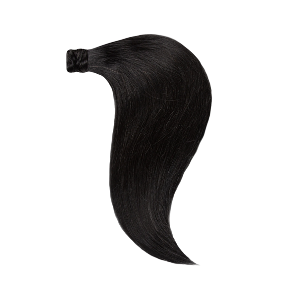 Włosy naturalne doczepiane Kucyk Kitka 50cm 80 gram - kolor #1