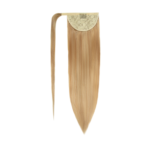 Włosy naturalne doczepiane Kucyk Kitka 60cm 90 gram - kolor #18/22 Baleyage