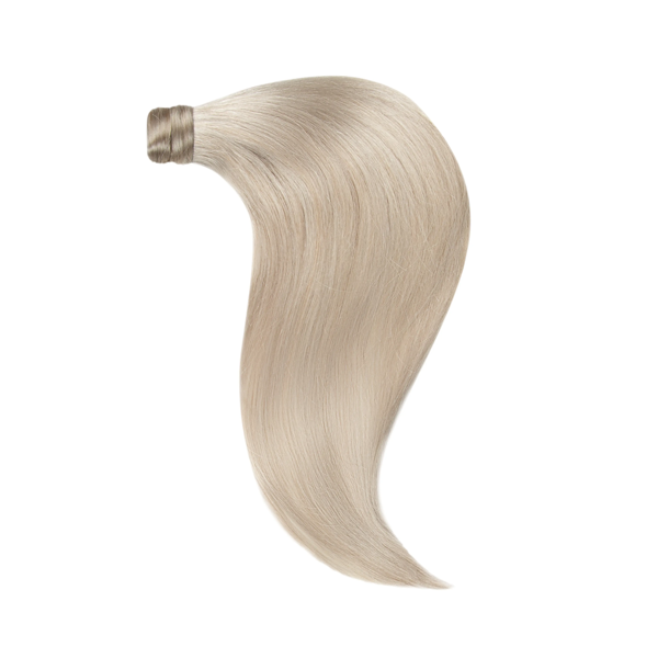 Włosy naturalne doczepiane Kucyk Kitka 60cm 90 gram - kolor #Silver
