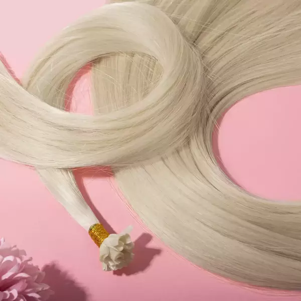 Włosy naturalne doczepiane Seria MAGIC Keratyna U-tip 60cm 0,8g 20szt - Kolor #1001