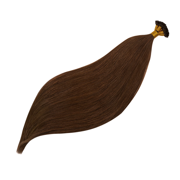 Włosy naturalne doczepiane Seria MAGIC Mini Bondes Flat 40cm 0,6g 20szt - Kolor #6