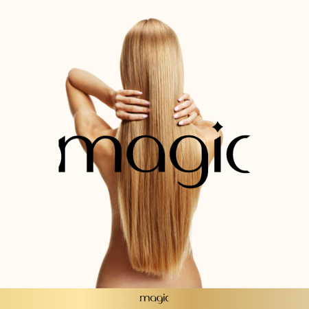 Włosy naturalne doczepiane Seria MAGIC Ringi 40cm 0,6g 20szt - Kolor #4