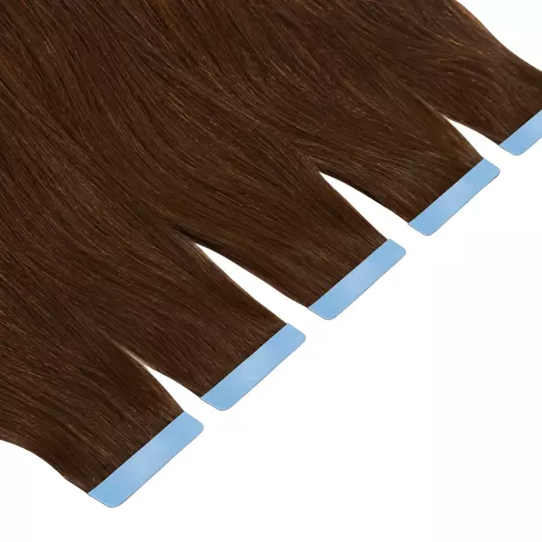 Włosy naturalne doczepiane Seria MAGIC Tape On Kanapki 40cm - Kolor #6
