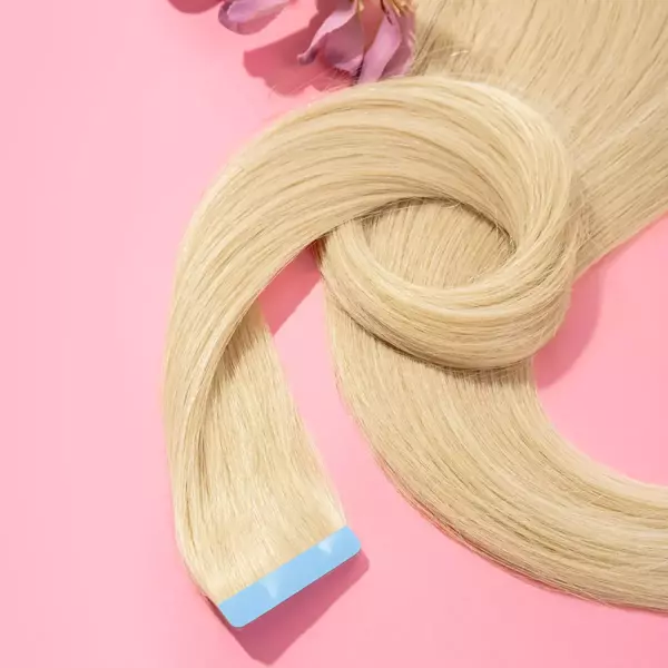 Włosy naturalne doczepiane Seria MAGIC Tape On Kanapki 50cm - Kolor #613