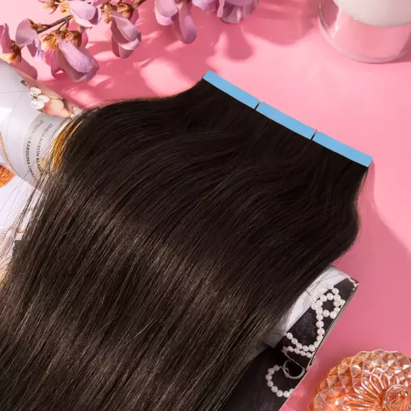 Włosy naturalne doczepiane Seria MAGIC Tape On Kanapki 60cm - Kolor #2