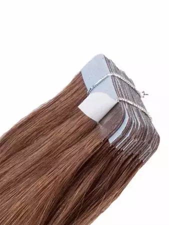 Włosy naturalne doczepiane Tape On 40cm - kolor #6
