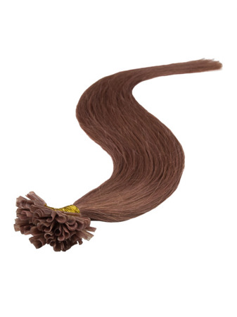 Włosy naturalne doczepiane na keratynę 40cm 0,4g 20 sztuk  - kolor #33