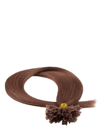 Włosy naturalne doczepiane na keratynę 40cm 0,4g 20 sztuk  - kolor #33