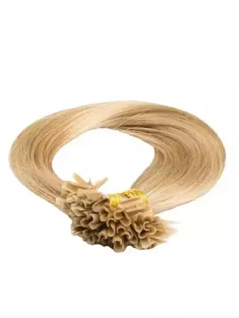 Włosy naturalne doczepiane na keratynę 40cm 0,6g 20 sztuk  - kolor #16