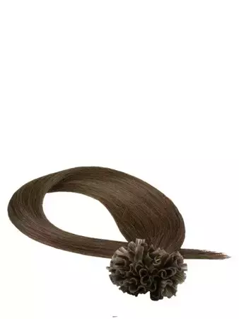 Włosy naturalne doczepiane na keratynę 50cm 0,5g 20 sztuk - kolor #6