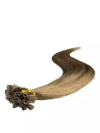 Włosy naturalne doczepiane na keratynę 50cm 0,8g 20 sztuk - kolor #12