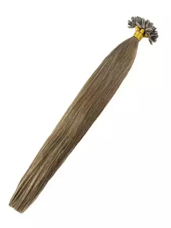 Włosy naturalne doczepiane na keratynę 50cm 0,8g 20 sztuk - kolor #8