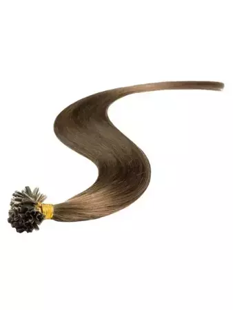 Włosy naturalne doczepiane na keratynę 60cm 0,8g 20 sztuk - kolor #4